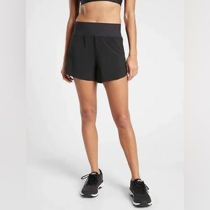 Athleta run with it shorts 4.5” inseam